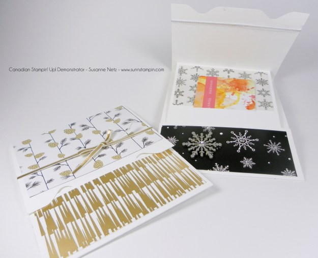 Envelope Punch Board Gift Card Holder